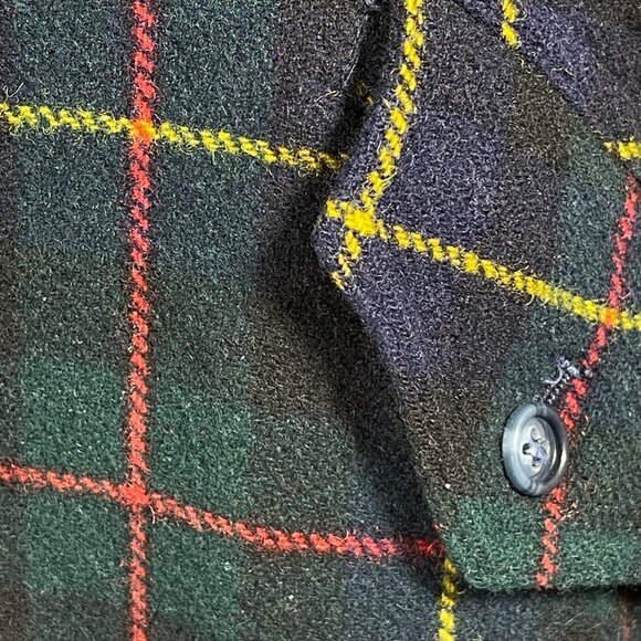 Unbranded Men's Field Jacket Reversible Flannel Hood Size READ XL Extra Large - Picture 6 of 12